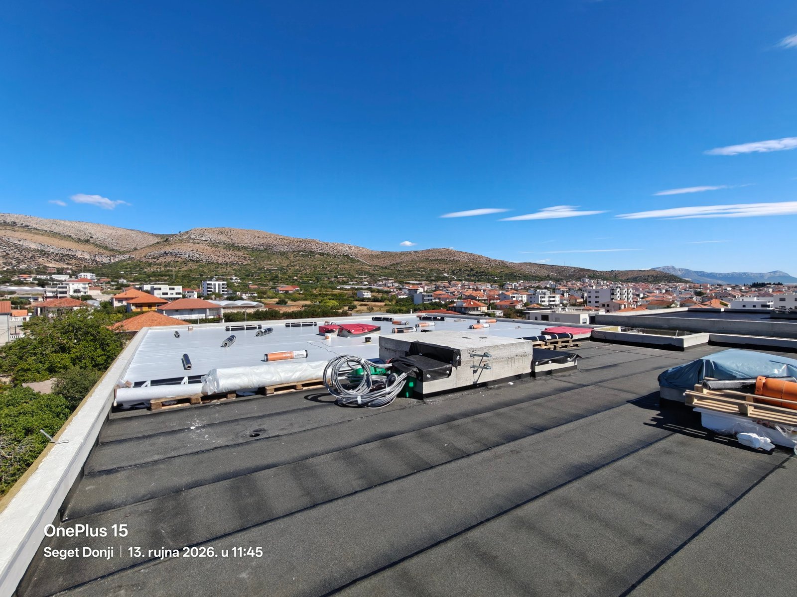 Hidroizolacija ravnog krova Trogir – fotografija 1